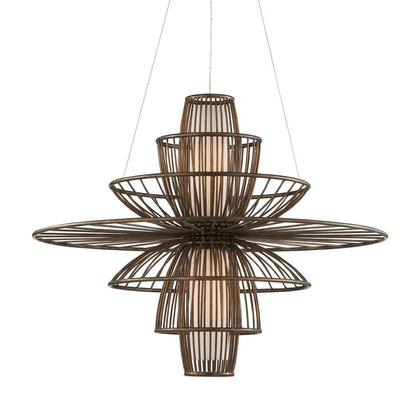 Currey & Company Benjiro Chandelier - 33"h x 42"dia