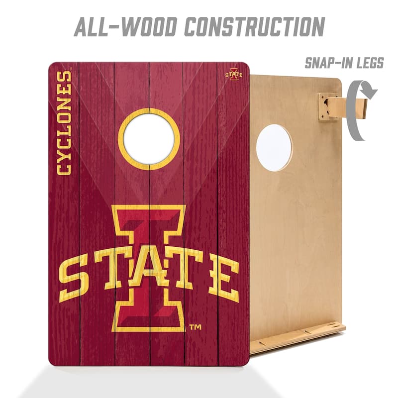 Iowa State Cyclones NCAA Tailgate Cornhole Board Set
