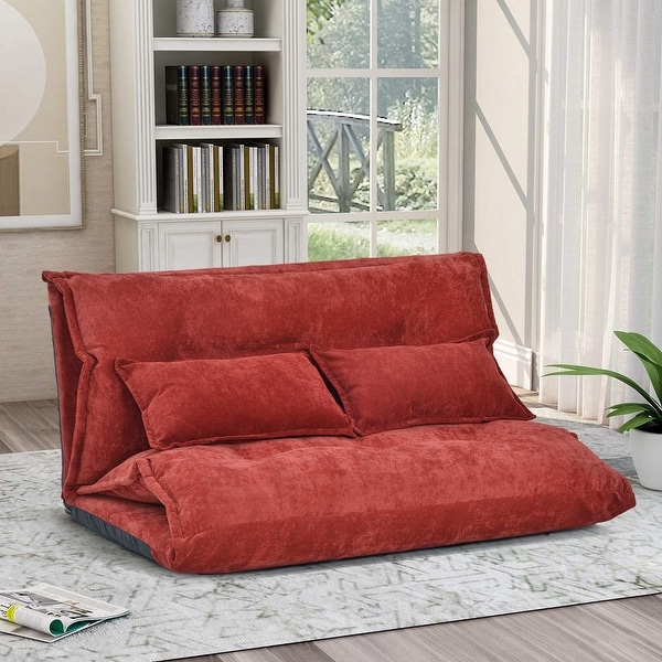 Lazy folding sofa deals