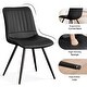 preview thumbnail 31 of 76, HOMYKA Modern Dining Chairs with Thick Cushions Set of 3