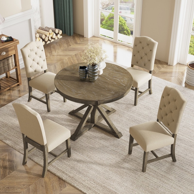 Rowyn wood extendable dining table top