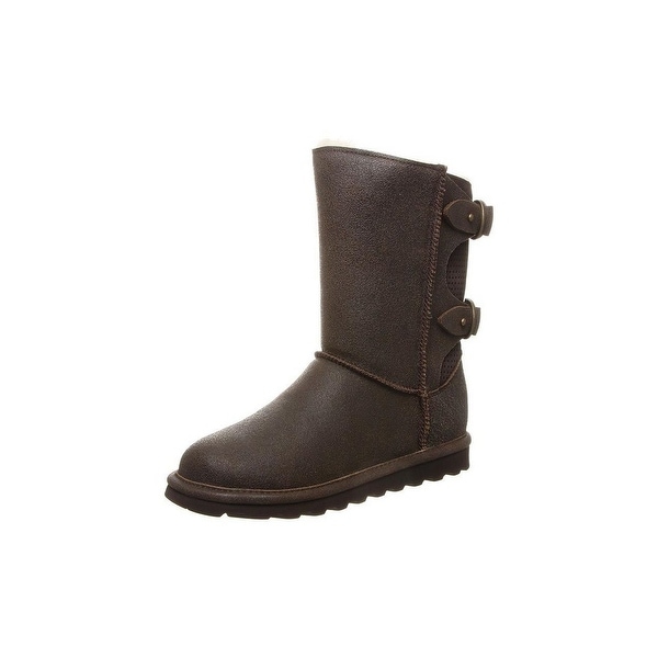 Bearpaw Casual Boots Womens Clara 8" Shaft Double D Ring Straps. Opens flyout.