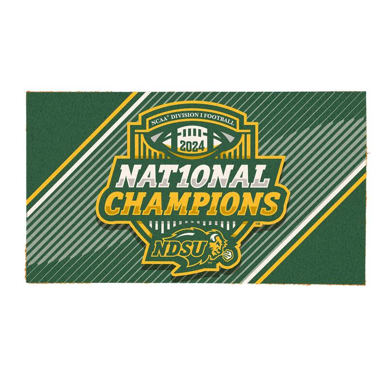 North Dakota State University Full Color Indoor/Outdoor Coir Mat