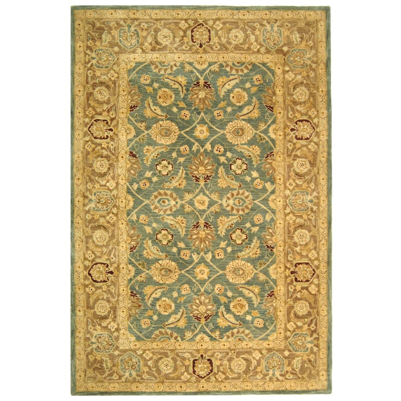 SAFAVIEH Handmade Anatolia Meenje Traditional Oriental Hand-spun Wool Rug