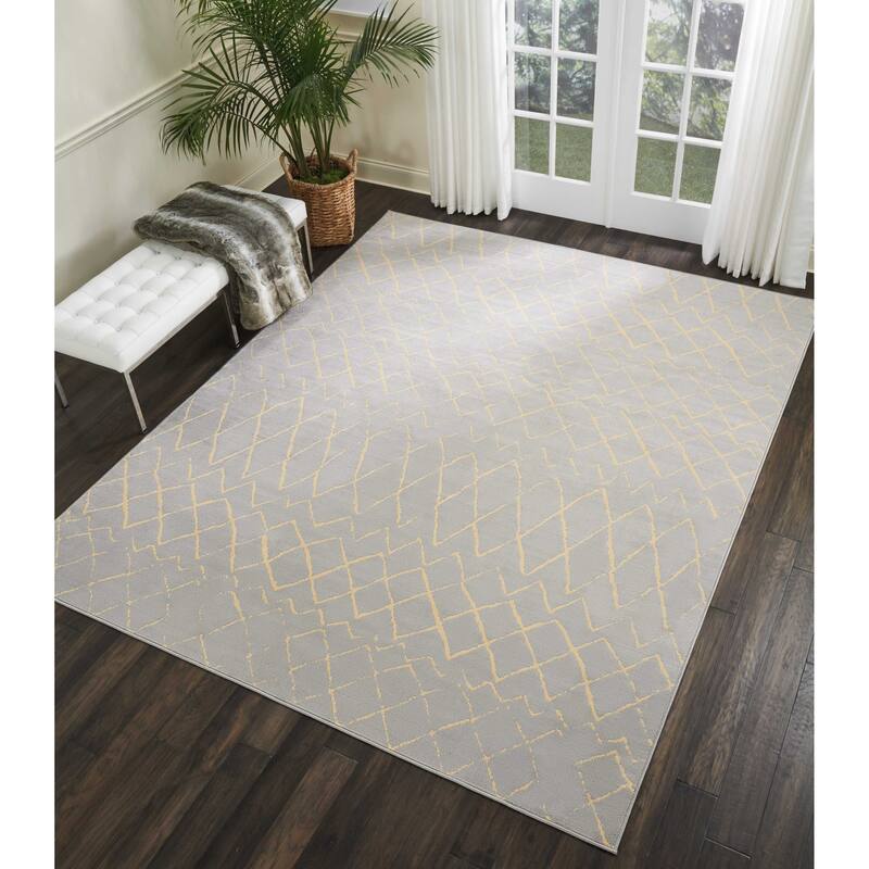 Nourison Grafix Moroccan Patterned Area Rug