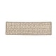 preview thumbnail 7 of 7, Natural Woven Braided Tweed Stair Treads 8"x28" SET of 4 8"x28" (SET 4) - Dark Gray