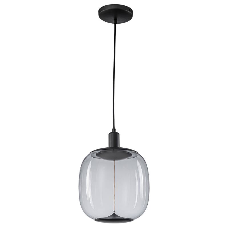 1 Light Clear Plastic Linear Magnetic LED Strip Pendant Lighting