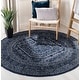preview thumbnail 22 of 188, SAFAVIEH Adirondack Cheyenne Rustic Oriental Medallion Rug 12' Round - Navy/Ivory