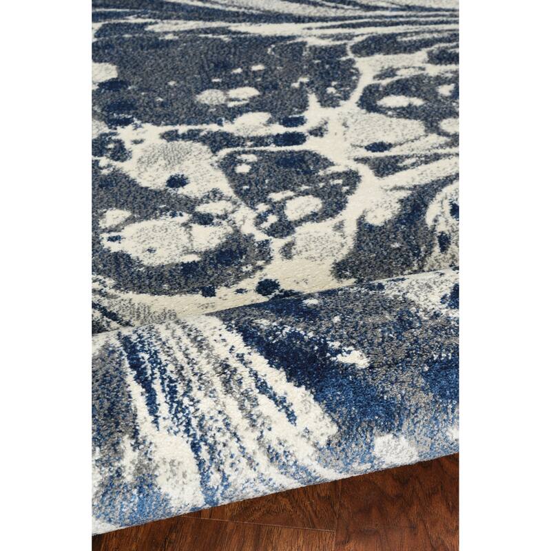 KAS Watercolors Mid-Century Marble Rug