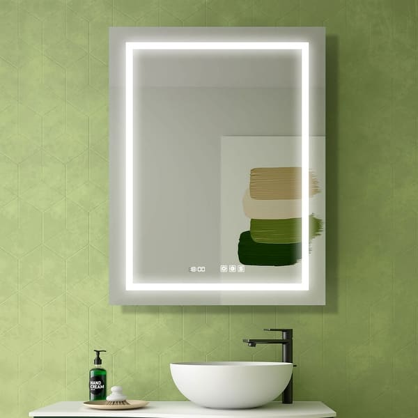 Large Wall mirror Bevelled Triple Edge mirror Strips frameless elegant two  size