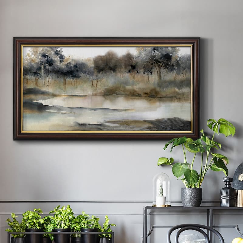 Serene River Premium Framed Canvas- Ready to Hang