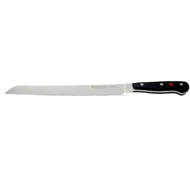 Wusthof Classic 9" Bread Knife, Silver - Silver