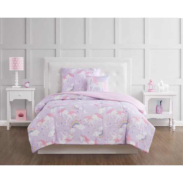 a unicorn bed set