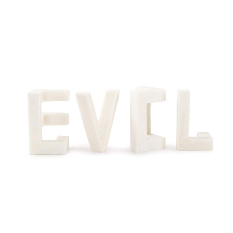 Just Say "Love" Sculpture in Polyresin - 10.5H x 7W x 2.3/4D