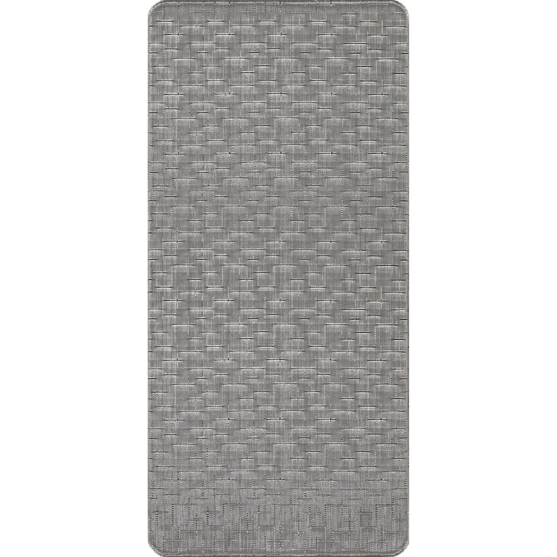 Nuloom Casual Crosshatched Anti Fatigue Kitchen or Laundry Room Comfort Mat