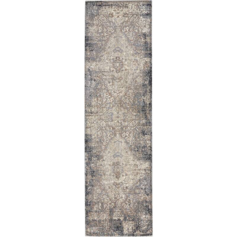 Moroccan Celebration Geometric Medallion Area Rug
