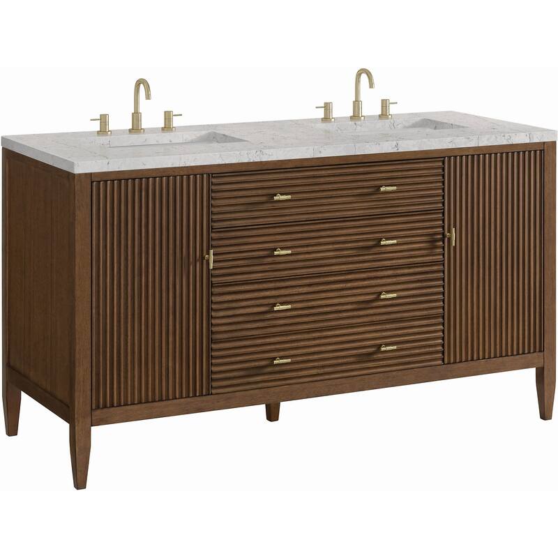 James Martin Vanities 485-V60D-FEJP Myrrin 60" Free Standing Double