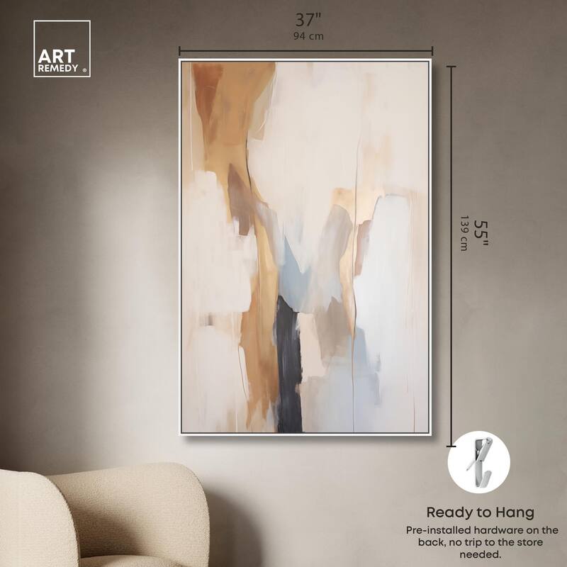 Sandstone Stillness II Canvas by Art Remedy