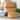 Ayleen Natural Rattan Basket Set with Scalloped Lids - Handwoven Wicker Storage Boxes, Boho Coastal Home Décor, 3-Piece Set