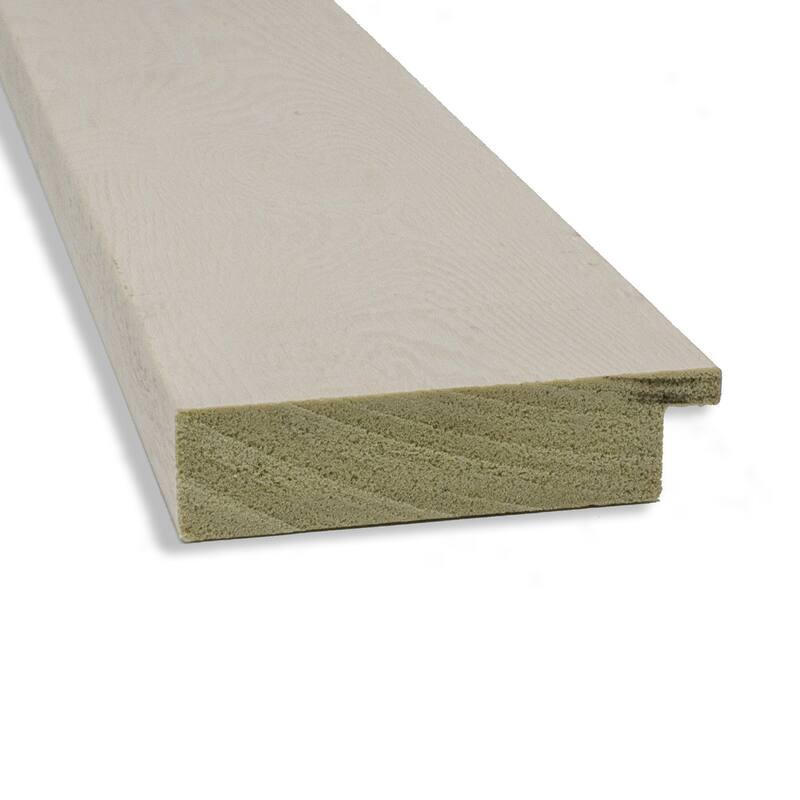 Non-Beveled Wood Full Length Floor Leaner Mirror - Rustic Plank Frame - Glass Size 24 x 60