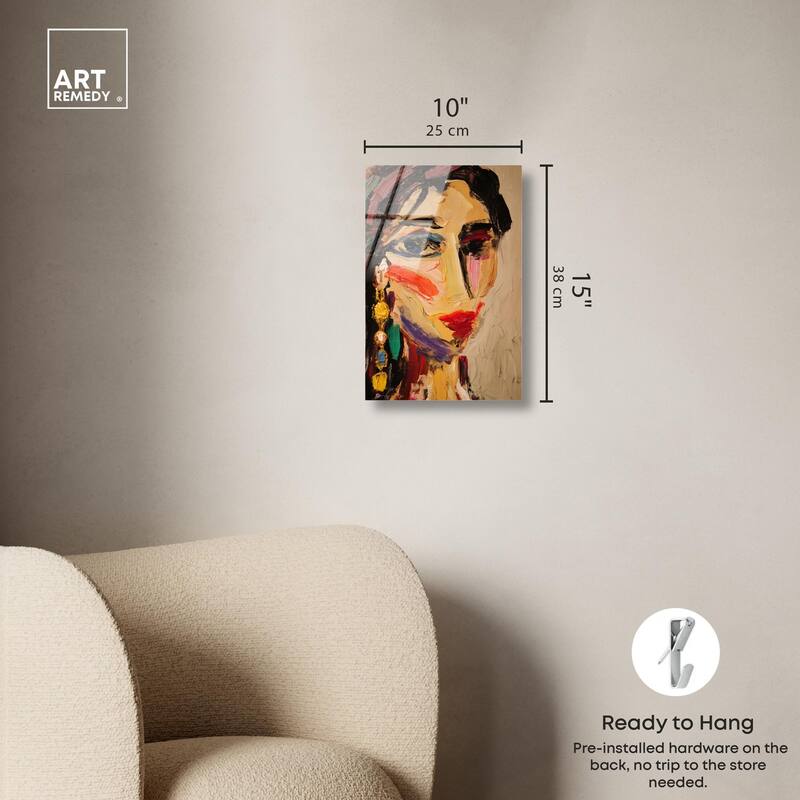 Colorful Expression I Acrylic by Art Remedy, Ready to Hang