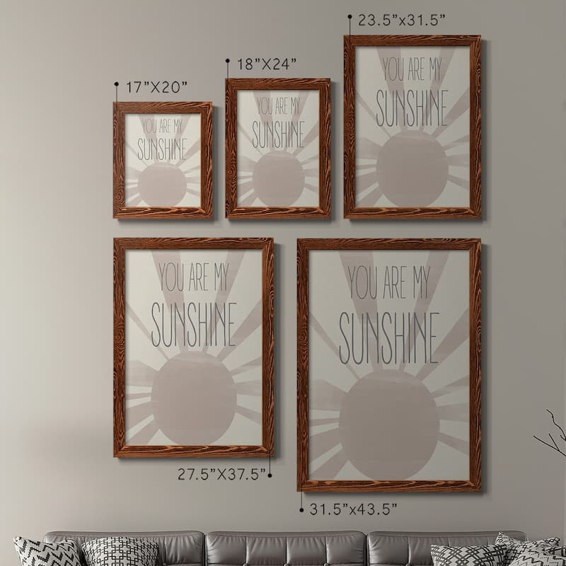 Sunshine-Premium Framed Canvas - Ready to Hang