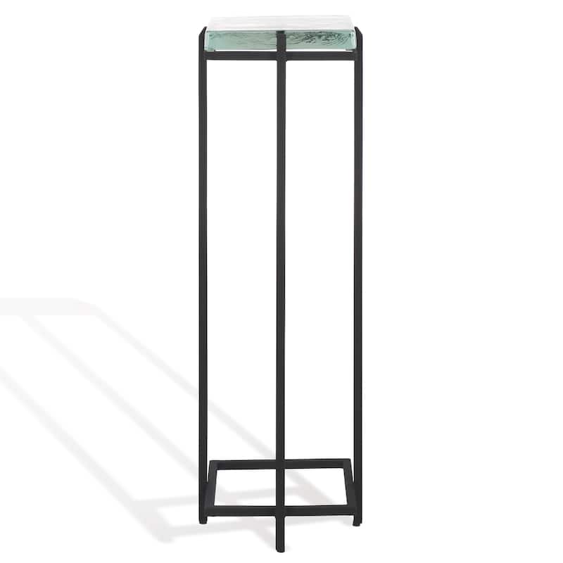SAFAVIEH Couture Giabelle Cast Glass Drink Tabl - 8Wx8Dx24H