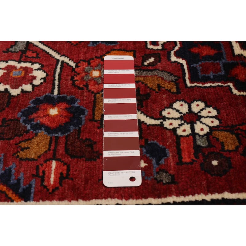 ECARPETGALLERY Hand-knotted Anadol Red Wool Rug - 3'7 x 10'6