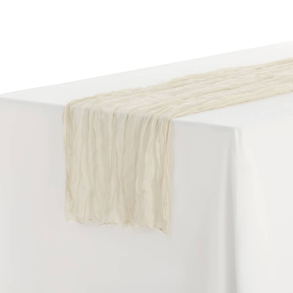 6 Pack Farmhouse Table Runner, Rustic Table Runner for Wedding Party Decoration