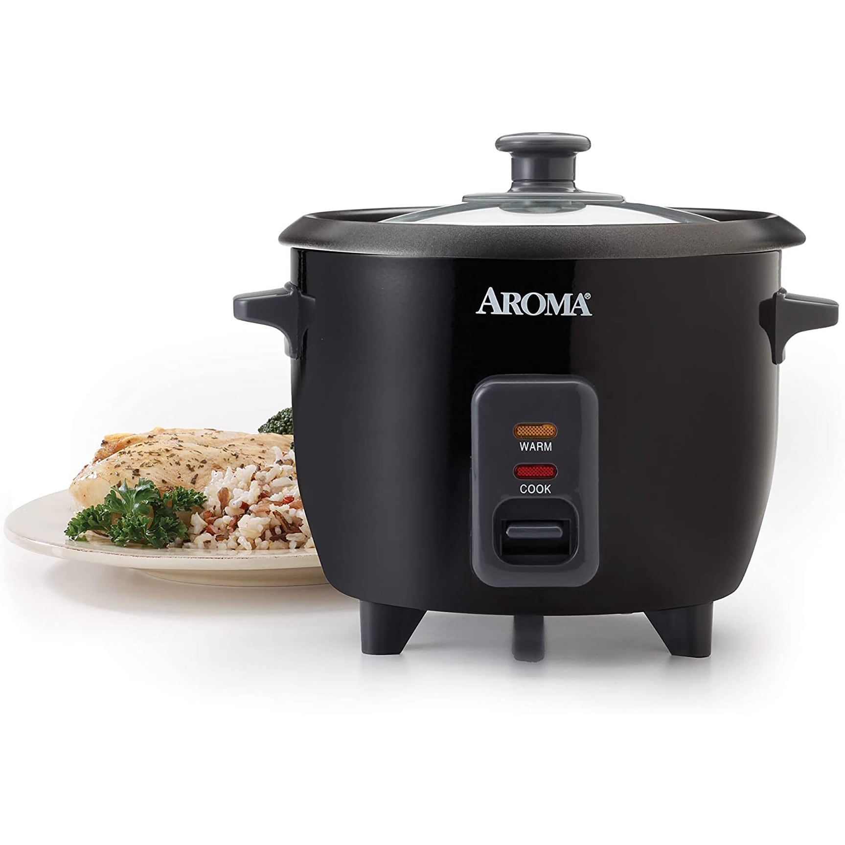 Aroma ARC-363-1NGB 6-Cup Pot Style Rice Cooker - On Sale - Bed