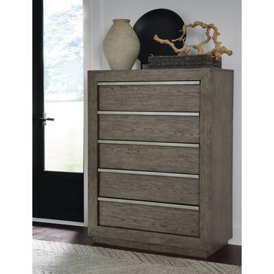 Signature Design by Ashley Anibecca Weathered Grey Chest of Drawers