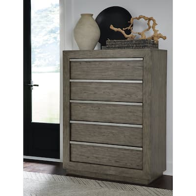 Signature Design by Ashley Anibecca Weathered Grey Chest of Drawers