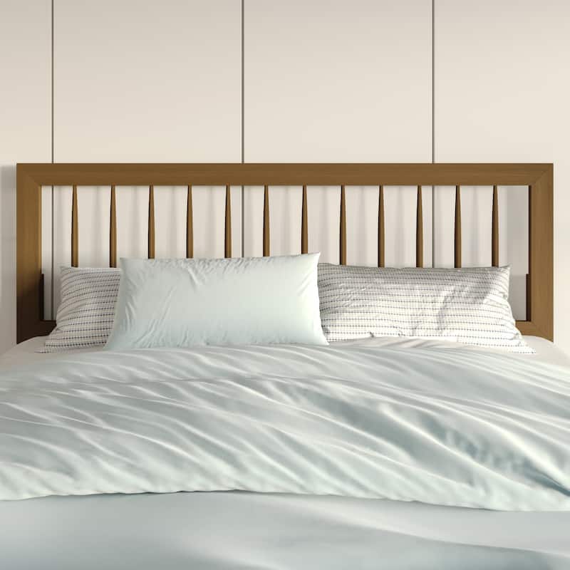 CraftPorch Rustic Wooden Headboard
