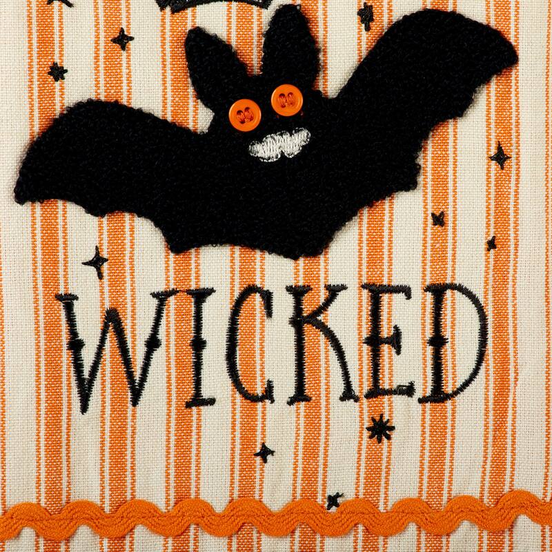 DII Halloween Embellished Dishtowels Set of 3