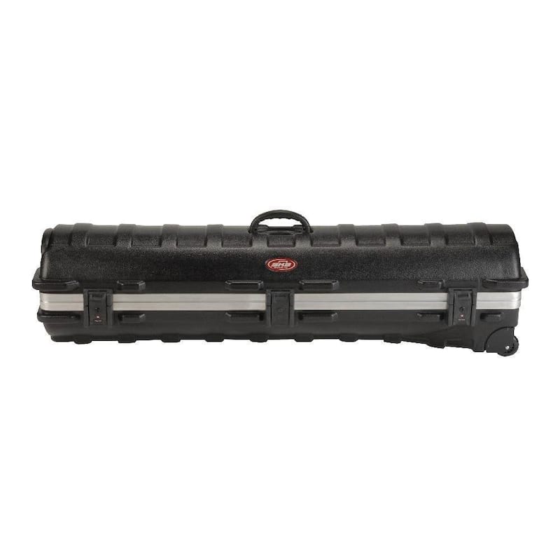 SKB Cases Deluxe ATA Hard Plastic Storage Wheeled Cart Golf Travel Case, 2 Pack - 18