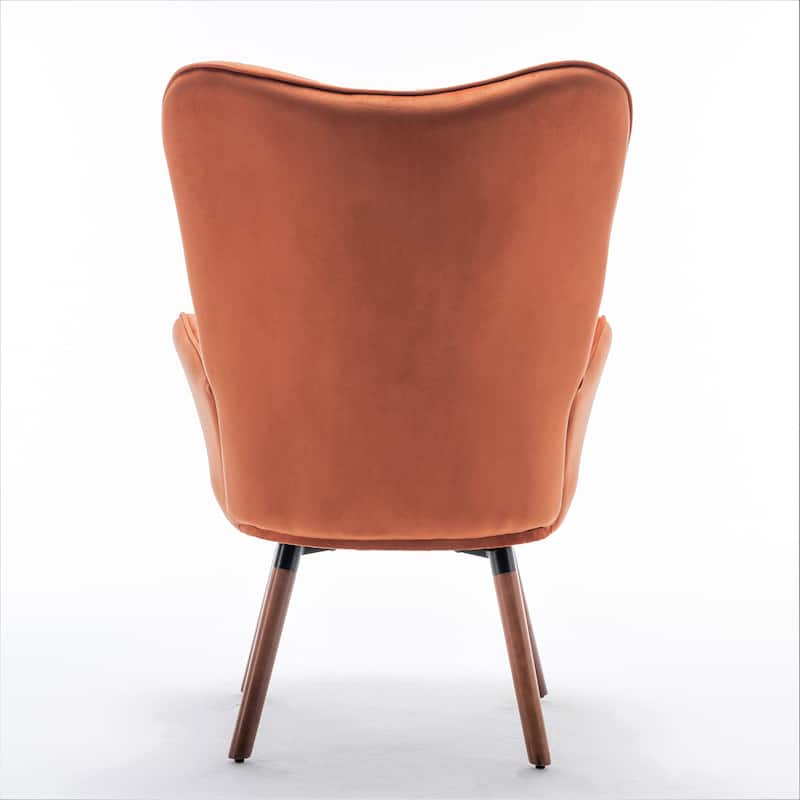 Us Pride Furniture Kreedence 26.38" W Microfiber Accent Chair
