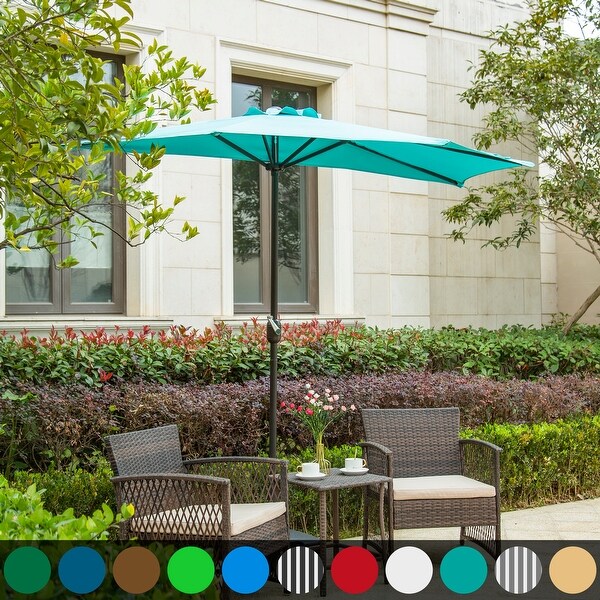 half circle umbrella