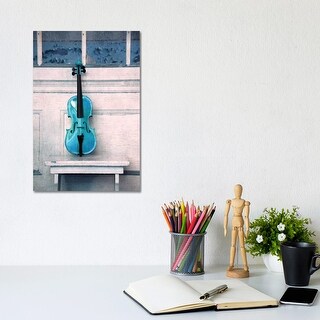 iCanvas "Violin" by Claudia Drossert Canvas Print