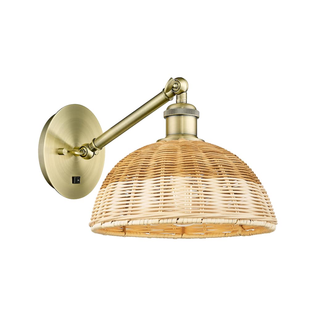 Innovations Lighting Endless Possibilities Ballston - Bristol Natural II - 1 Light 9" Adjustable Sconce - Arm Adjusts Up & Down
