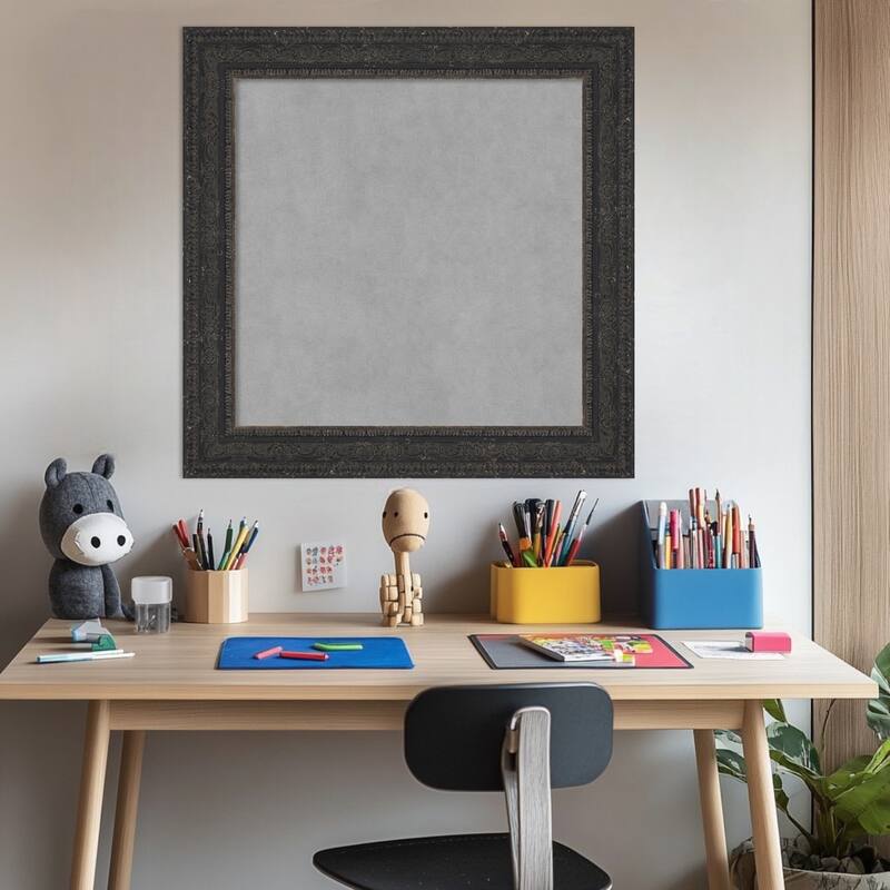 Amanti Art Attic Aged Black Framed