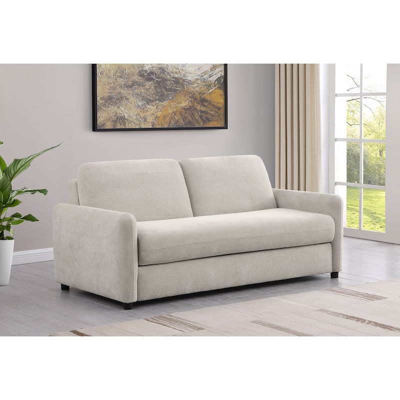 Rylie Upholstered Sofa Sleeper With Queen Mattress