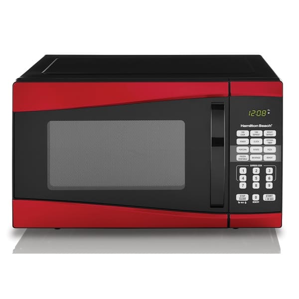 Oster 0.9-cu ft 900-Watt Countertop Microwave (Black) at
