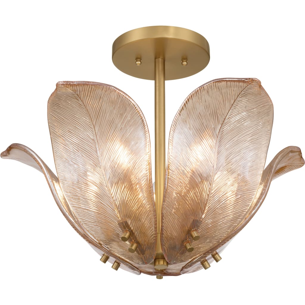 Metropolitan N2214 Orchid 5 Light 18" Wide Semi-Flush Bowl Ceiling