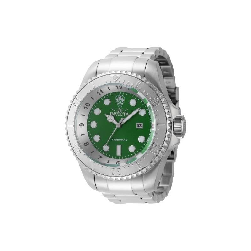 Invicta Men's 44745 Hydromax Quartz 3 Hand Green Dial Watch