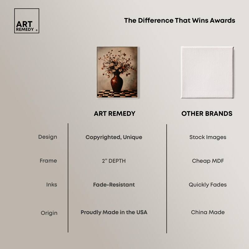 Antique Anthos Aria Canvas by Art Remedy