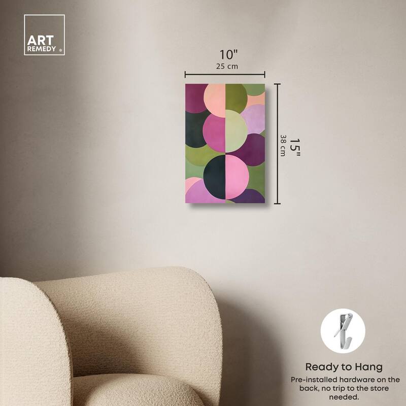Purpurea I Canvas by Art Remedy, Gallery Wrapped