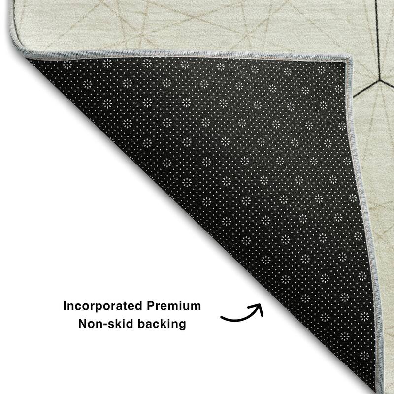 Premium Washable Super Soft Modern Contemporary Mayfield Rug