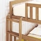 preview thumbnail 23 of 30, Max and Lily Twin over Full Bunk Bed with Ladder on End