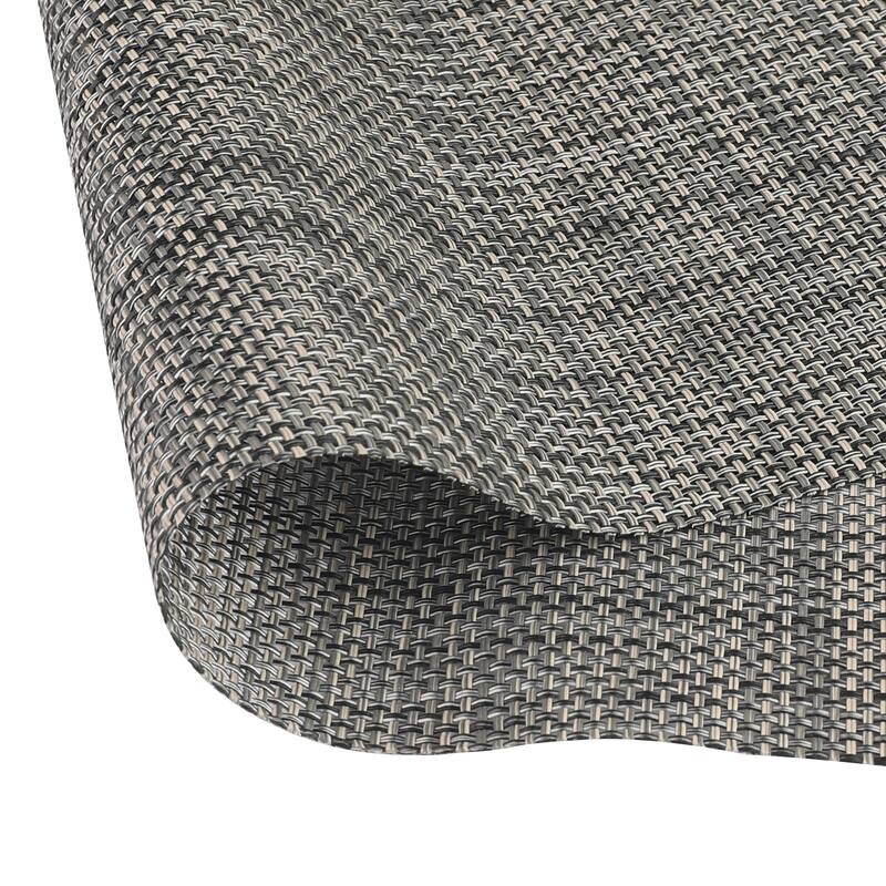 Durable Placemats for Dining Table, Washable Woven Kitchen Place Mats Set of 6 - 18x12 inch
