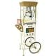 Popcorn Poppers that Match VEVOR Commercial Vending Machine, Four Compartment Rotatable Gumball and Candy Dispenser, Height Adjustable ,Blue - PC+metal